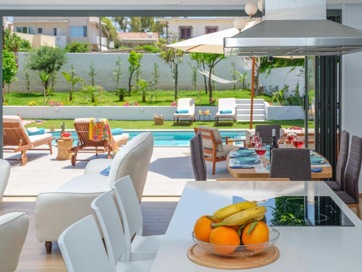Villa Belle Helene Kalamaki  Bagian luar foto