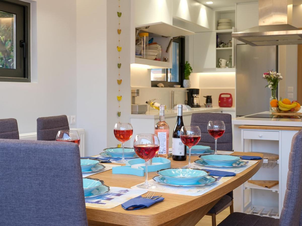 Villa Belle Helene Kalamaki  Bagian luar foto