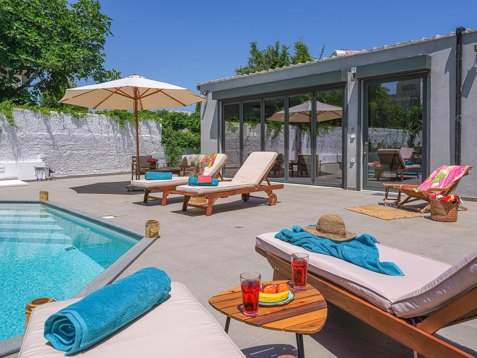 Villa Belle Helene Kalamaki  Bagian luar foto